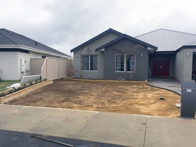 front-yard-levelling